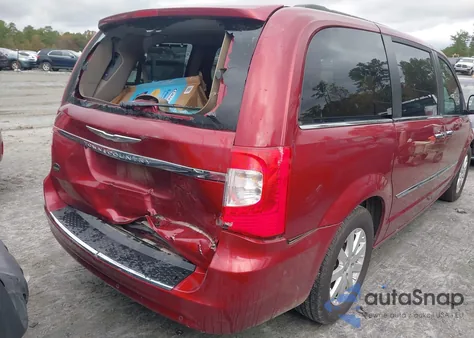 2012 Chrysler Town & Country Touring-L z USA, uszkodzony, nr VIN 2C4RC1CG6CR314193